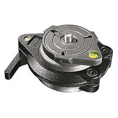 Nivellierbasis Manfrotto 438 Aluminium 15 kg Traglast 5° Einstellbereich