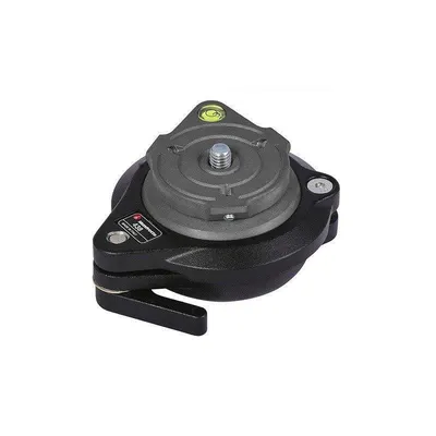 Nivellierbasis Manfrotto 438 Aluminium 15 kg Traglast 5° Einstellbereich