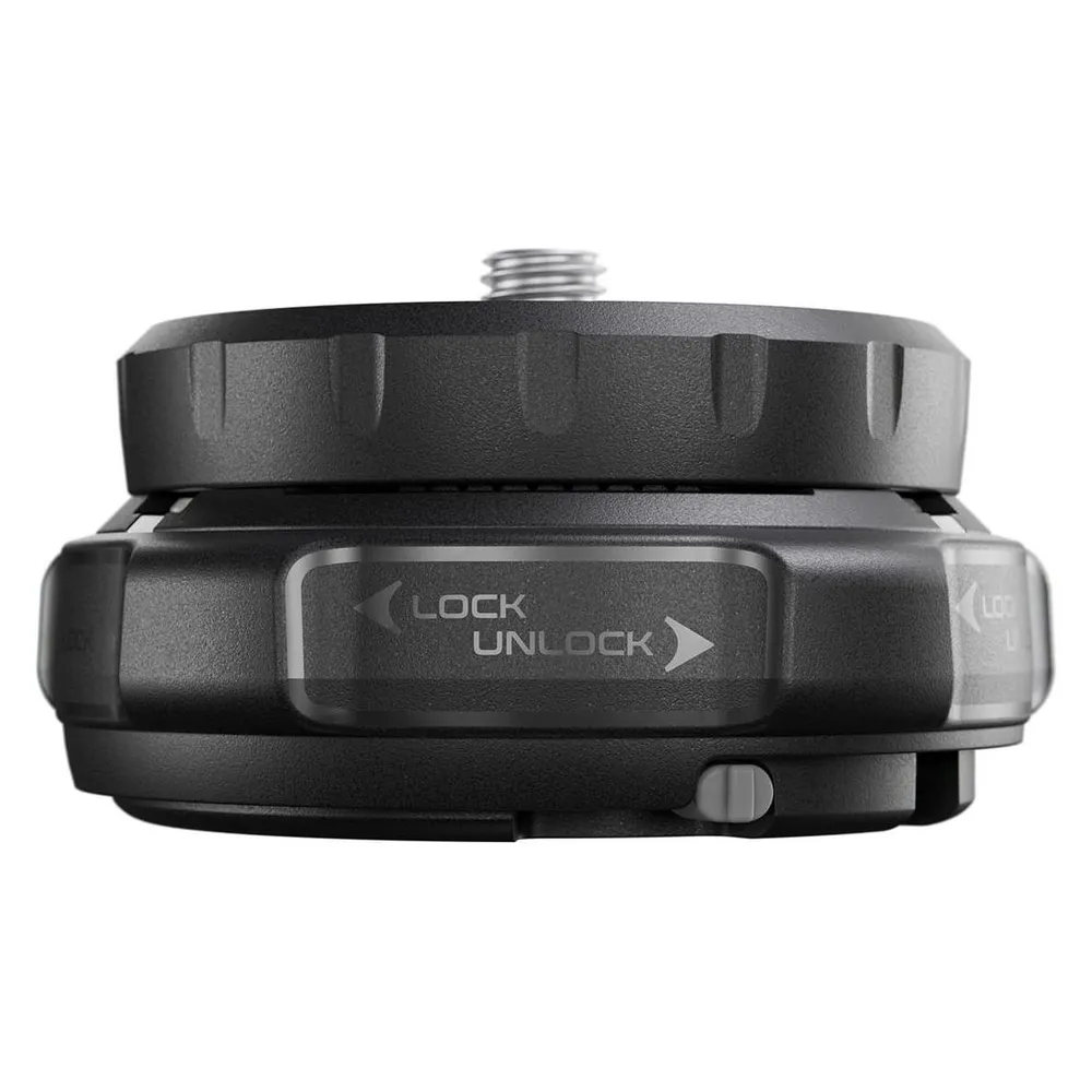 Stativzubehör Manfrotto Xchange Schnellwechselbasis 20 kg Aluminium Schwarz