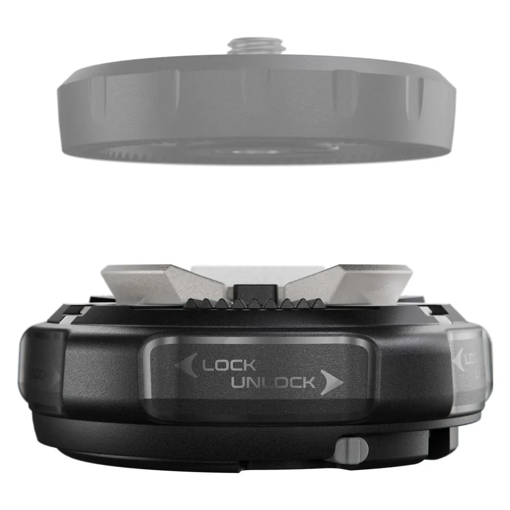 Kopfadapter Manfrotto Xchange Base schwarz 20 kg 8