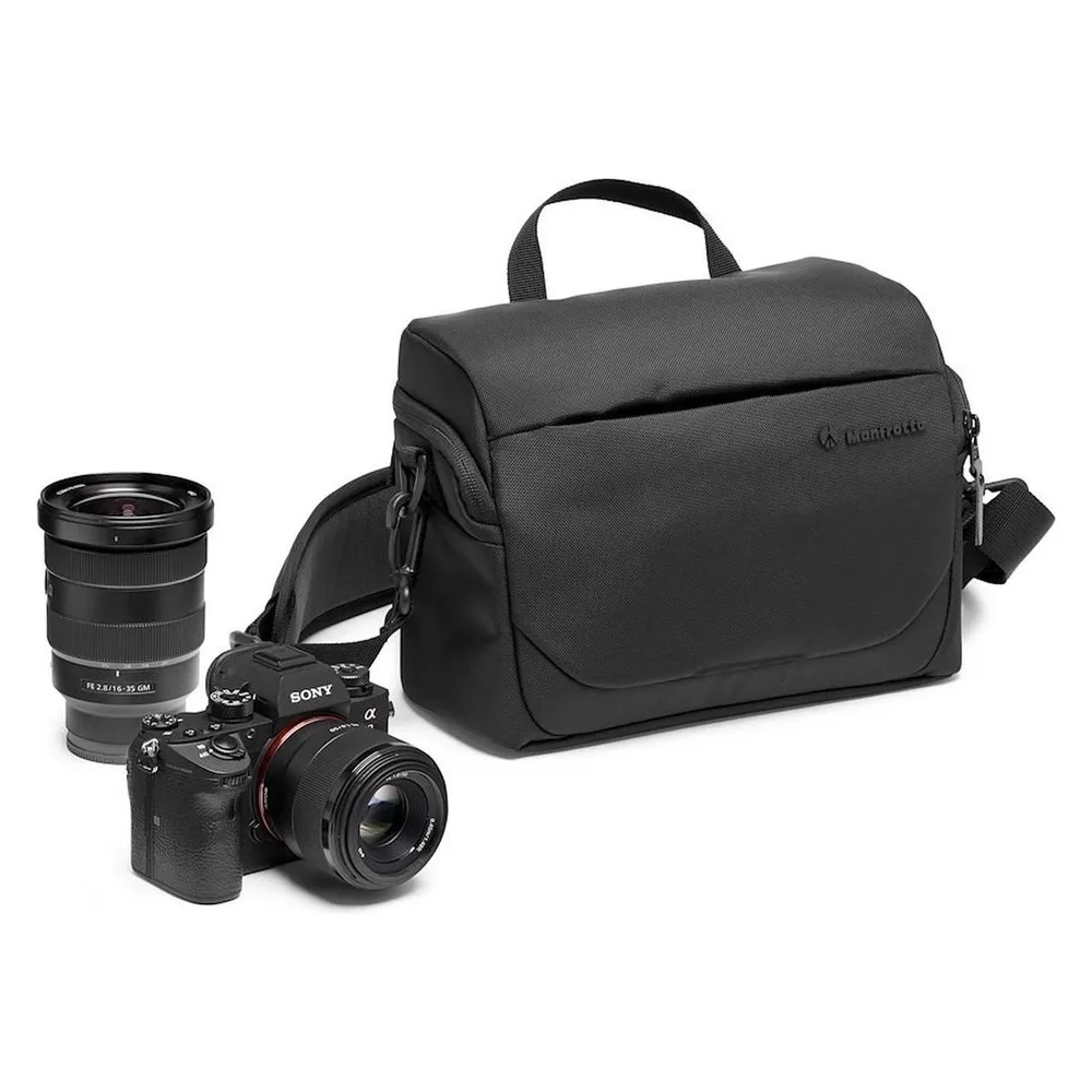 Schultertasche Manfrotto Advanced M III für Systemkamera und Drohne