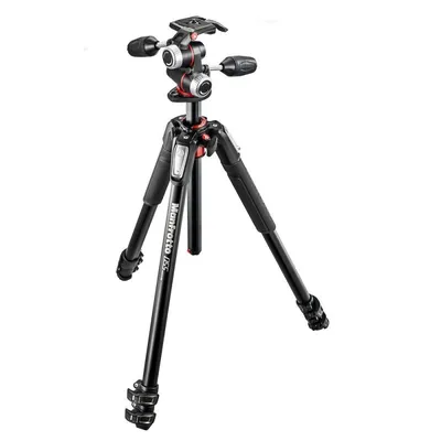 Manfrotto MK055XPRO3-3W Stativ Digitale Film/Kameras 3 Bein(e) Schwarz