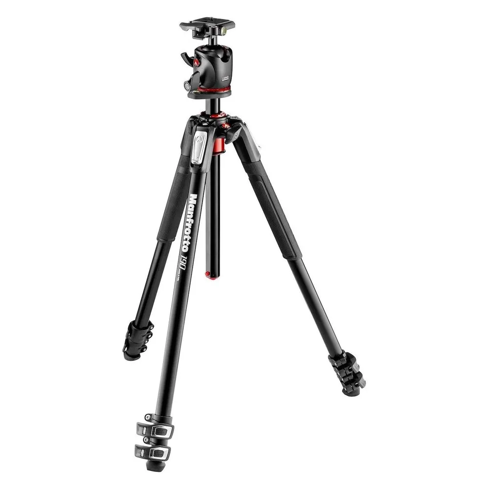 Manfrotto 190 XPro Aluminium-Stativ mit Kugelkopf
