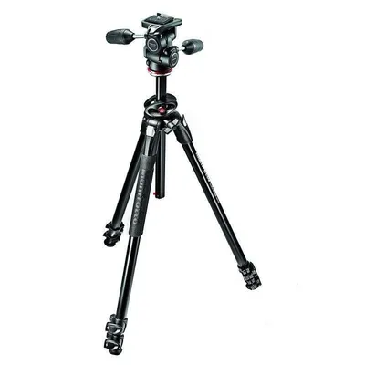 Stativ Manfrotto MK290DUA3-3W Aluminium 3-teilig 175,5 cm mit 3-Wege-Kopf