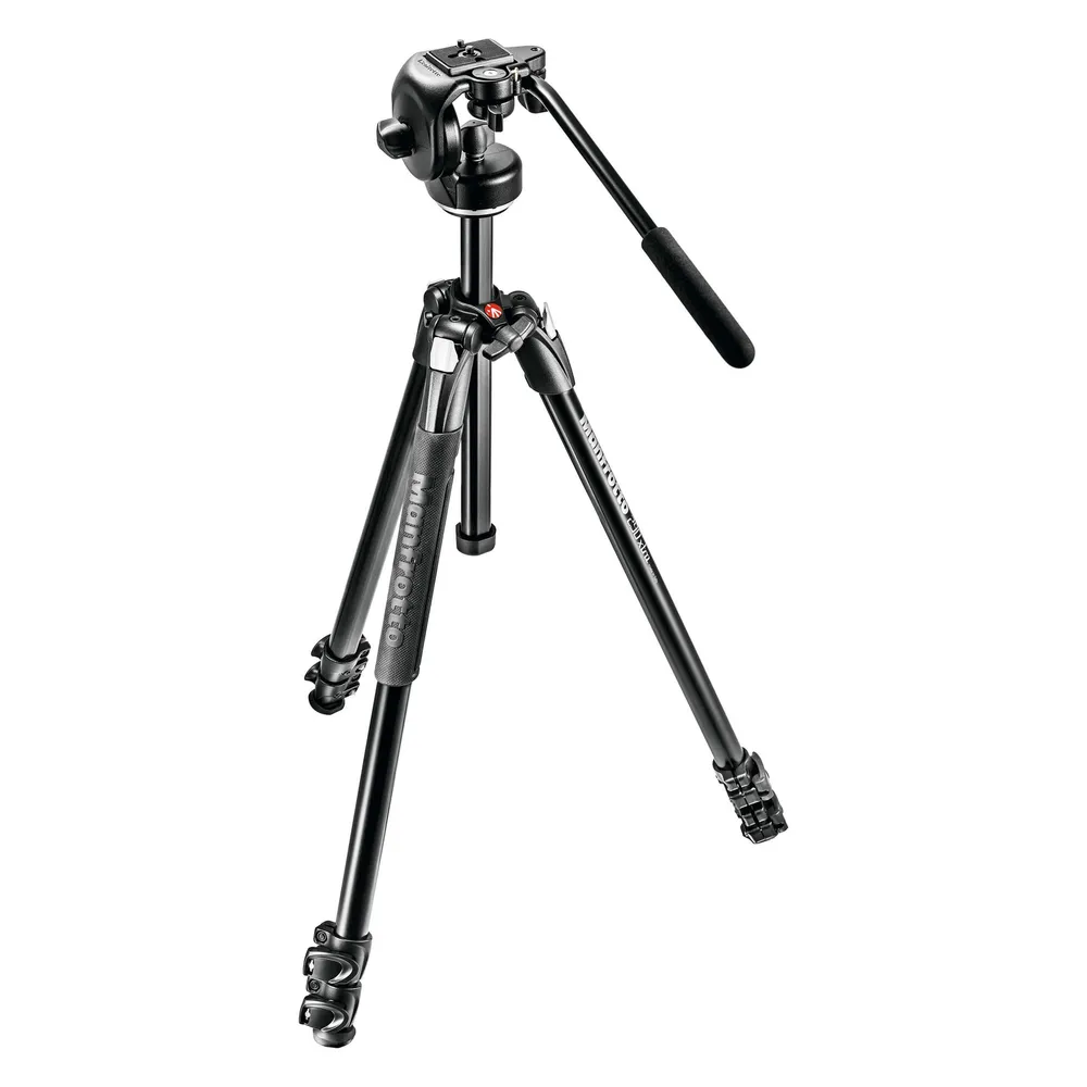 Manfrotto 290 XTRA Kit Stativ Digitale Film/Kameras 3 Bein(e) Schwarz