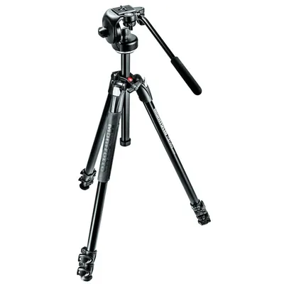 Manfrotto 290 XTRA Kit Stativ Digitale Film/Kameras 3 Bein(e) Schwarz