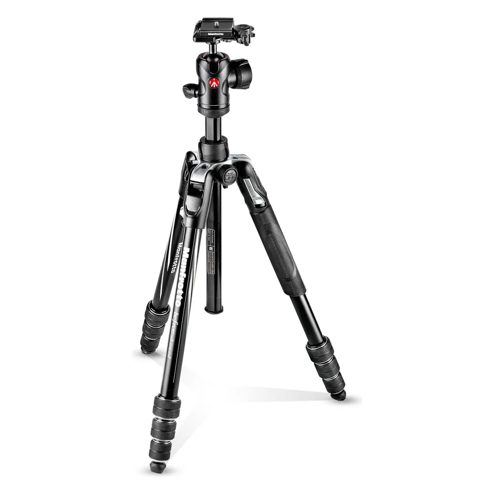 Manfrotto MKBFRTA4BK-BH Stativ 3 Bein(e) Schwarz