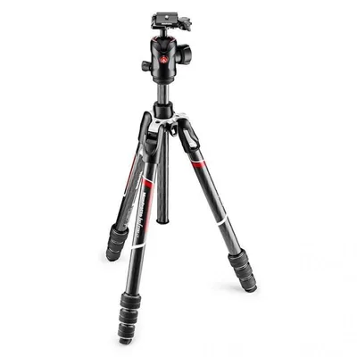 Manfrotto MKBFRTC4GT-BH Stativ Handgehaltener Camcorder 3 Bein(e) Schwarz, Silber