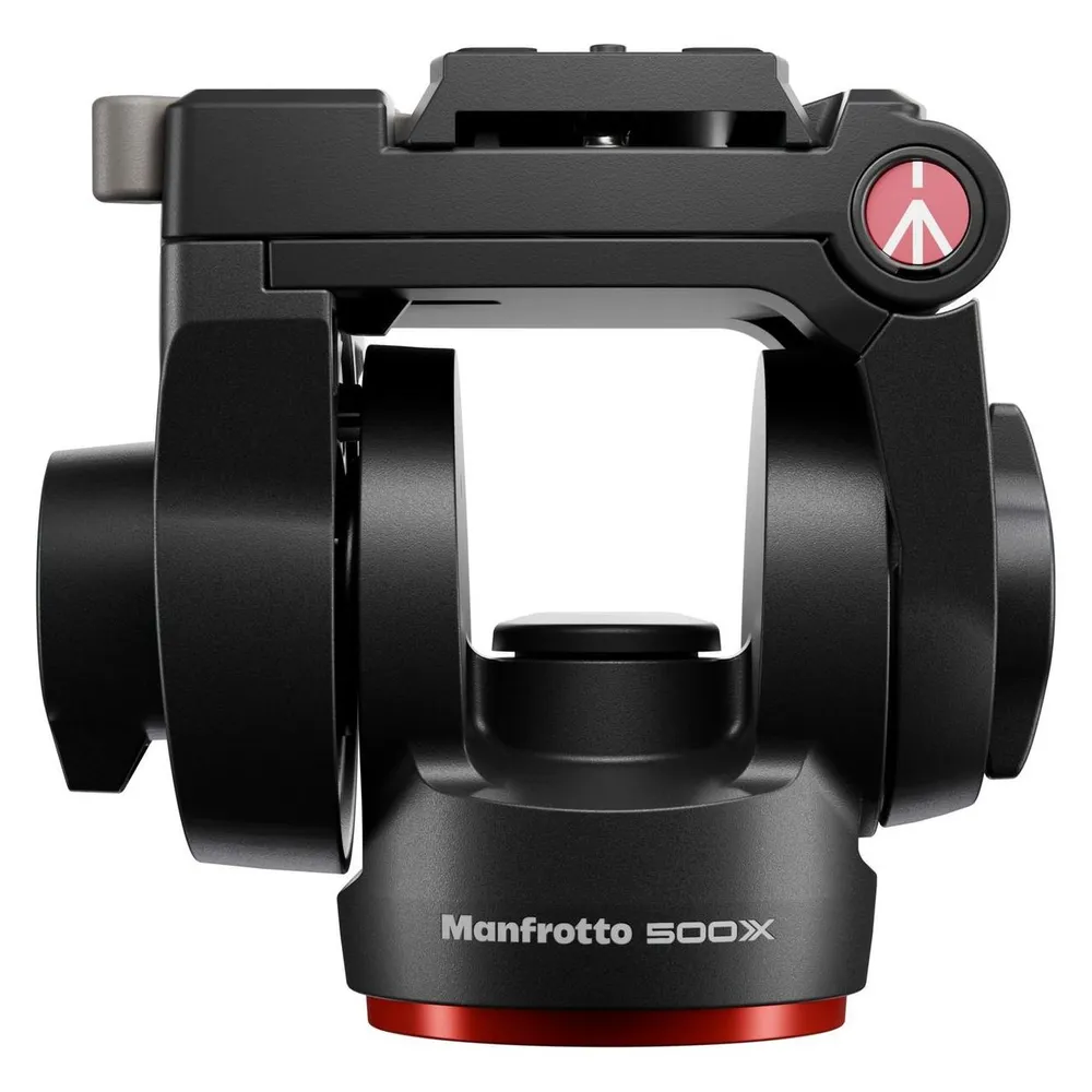 Stativkopf Manfrotto MVH500X Fluid Kopf Aluminium 360 Grad Panorama 5 kg Belastung