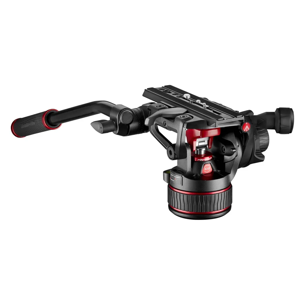 Stativkopf Manfrotto MVH608AH Nitrotech 608 XSF Fluidkopf 8 kg Aluminium