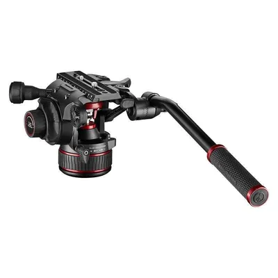 Stativkopf Manfrotto MVH608AH Nitrotech 608 XSF Fluidkopf 8 kg Aluminium