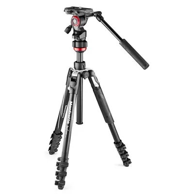 Manfrotto MVKBFRL-LIVE Stativ Digitale Film/Kameras 3 Bein(e) Schwarz, Silber