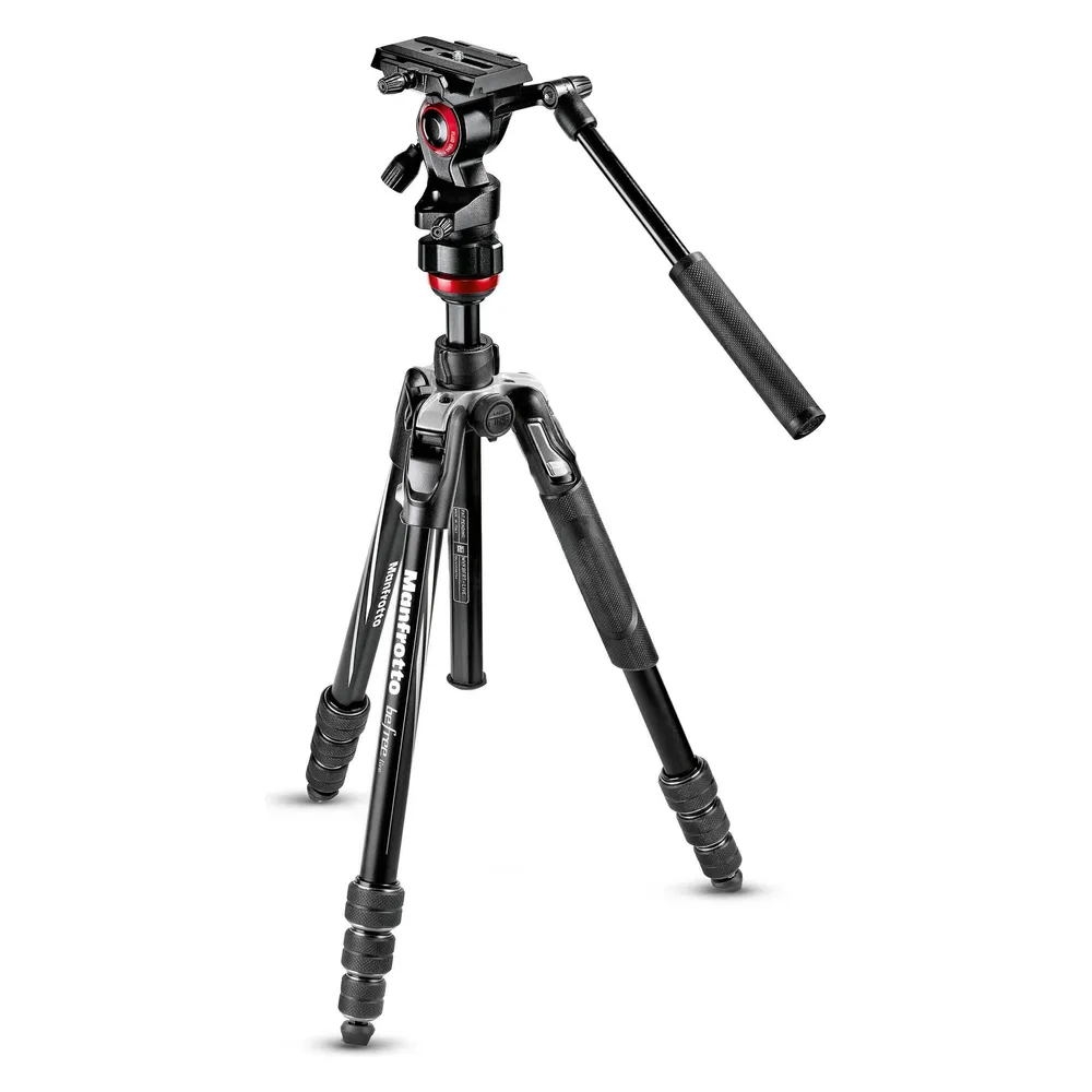 Manfrotto MVKBFRT-LIVE Stativ Digitale Film/Kameras 3 Bein(e) Schwarz