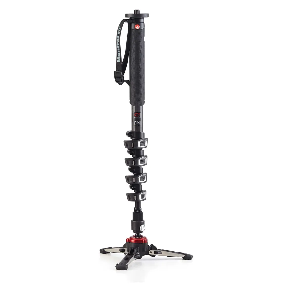 Monopod Manfrotto MVMXPROC5 Carbon 5-teilig Fluid Base Ultra-leicht