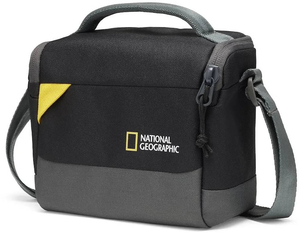National Geographic Schultertasche Klein schwarz