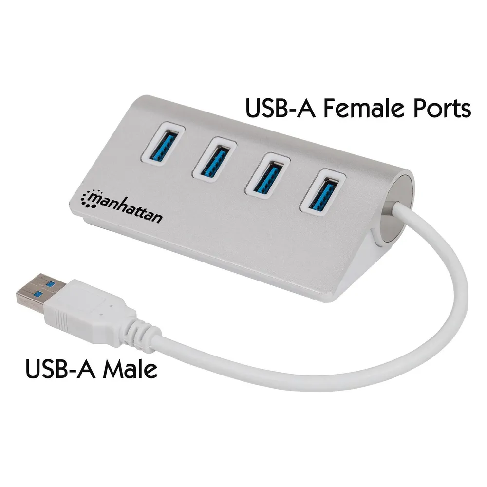 Manhattan 163767 4x USB 3.0