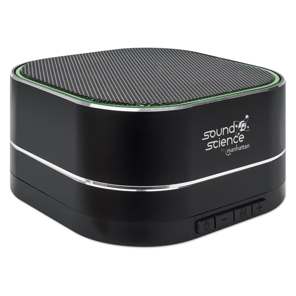 Manhattan Sound Science Metallic LED Bluetooth-Lautsprecher