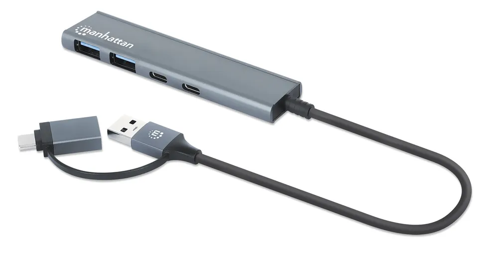 Manhattan 181075 | 181075 | USB 3.2 Gen 1 (3.1 Gen 1) Type-A + Type-C - USB 3.2 Gen 1 (3.1 Gen 1) Type-A
