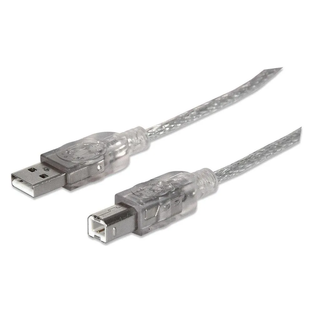 Manhattan Hi-Speed USB B Anschlusskabel (5 m, USB 2.0)