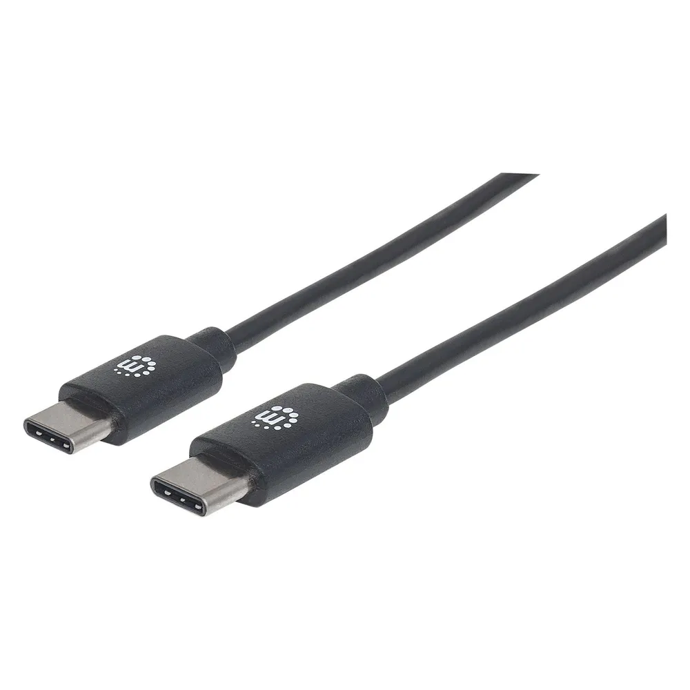 Manhattan USB C – USB C (2 m, USB 2.0, 60 W)