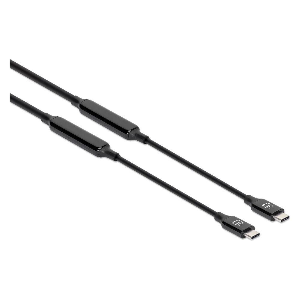 Manhattan USB 3.2 Gen 2 Aktives Typ-C Kabel (5 m, USB 3.2 Gen 2, 60 W)