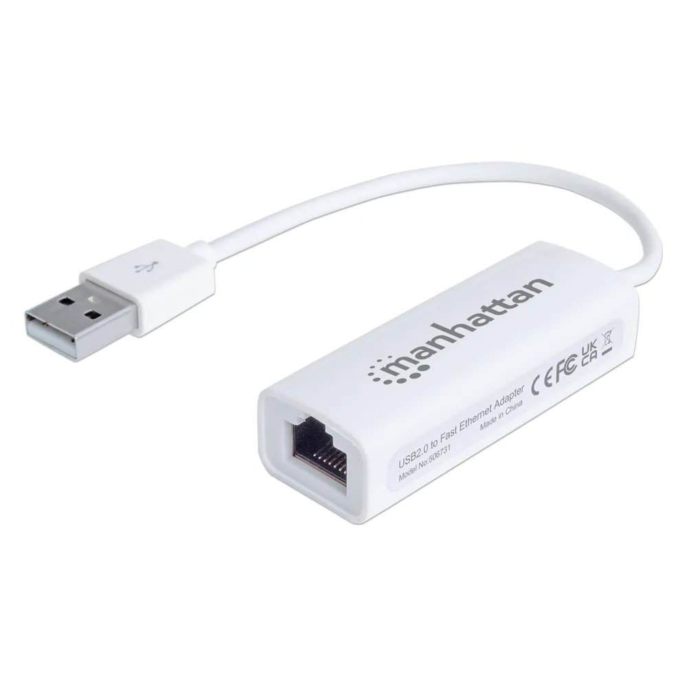 Manhattan USB auf Fast Ethernet Adapter (USB