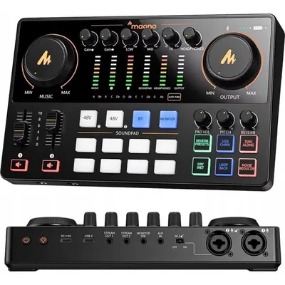 Externe Soundkarte Maono AME2 GEN2 USB-C 192 kHz 24 Bits Stereo