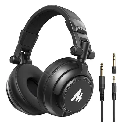 Kopfhörer Maono MH601 kabelgebunden, 50mm Treiber, Shareport und klappbares Design