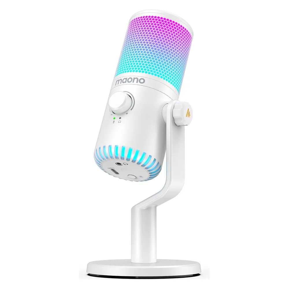 Mikrofon Maono DM30RGB USB-C cardioid mit anpassbarer RGB-Beleuchtung