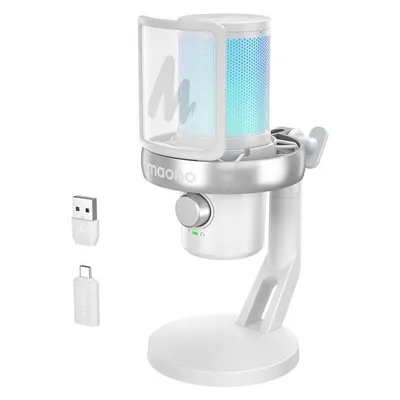 Mikrofon Maono DM40 Pro USB omnidirektional mit KI und RGB-Beleuchtung