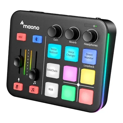 Soundkarte Maono G1 Neo Bluetooth 4.2 RGB Schwarz