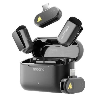Mikrofon Maono Wm622 Pbc2 Wireless System omnidirektional mit Rauschunterdrückung