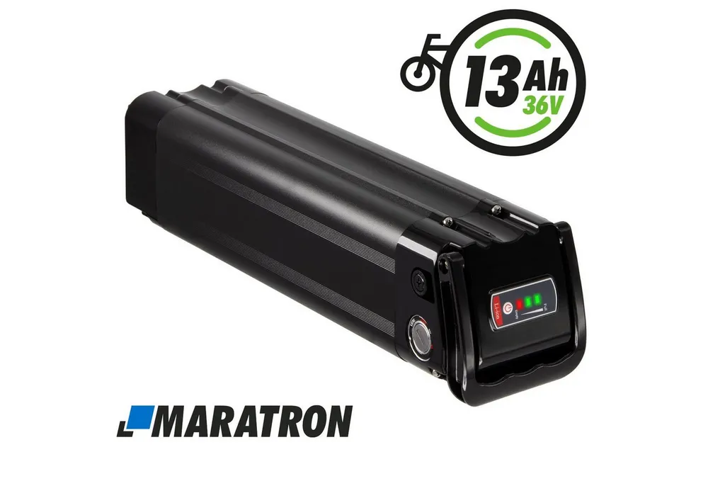 Maratron 36V Ersatz- E-Bike Akku 13Ah (1 St), für TELEFUNKEN Multitalent, ZÜNDAPP Z510
