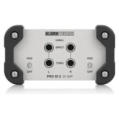 Teknik PRO DI 2 DI 20P passieve DI-box