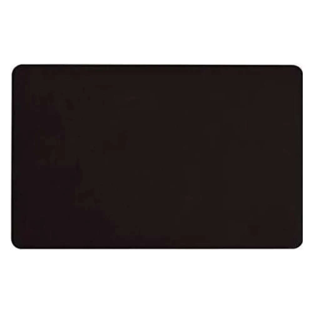 Karte Lebensmittelechtes Pvc 30 Mil Schwarz/Schwarz Glänzend