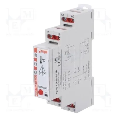 RPN-1TMP-A230 PRZEKAŹNIK KONTROLI TEMPERATURY SILNIKA 1P 1M 230V AC