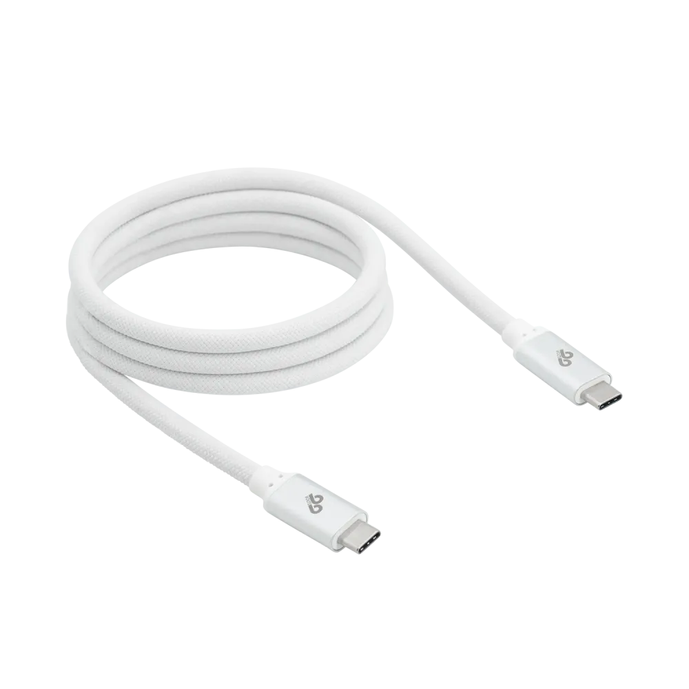 99VOLTS 240W 40 Gbit/s USB3.2 USB-C auf USB-C Kabel 1 m gewebt
