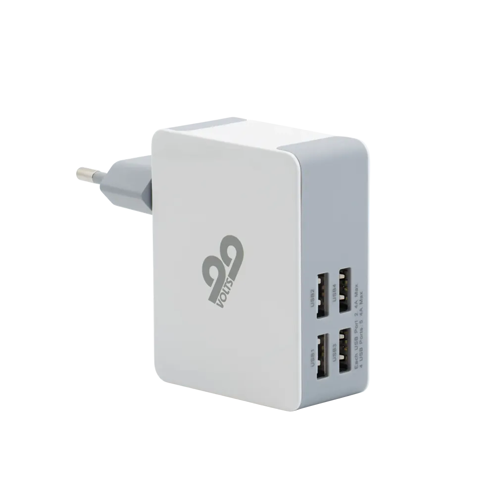 99VOLTS USB Power Adapter - 4 Anschlüsse