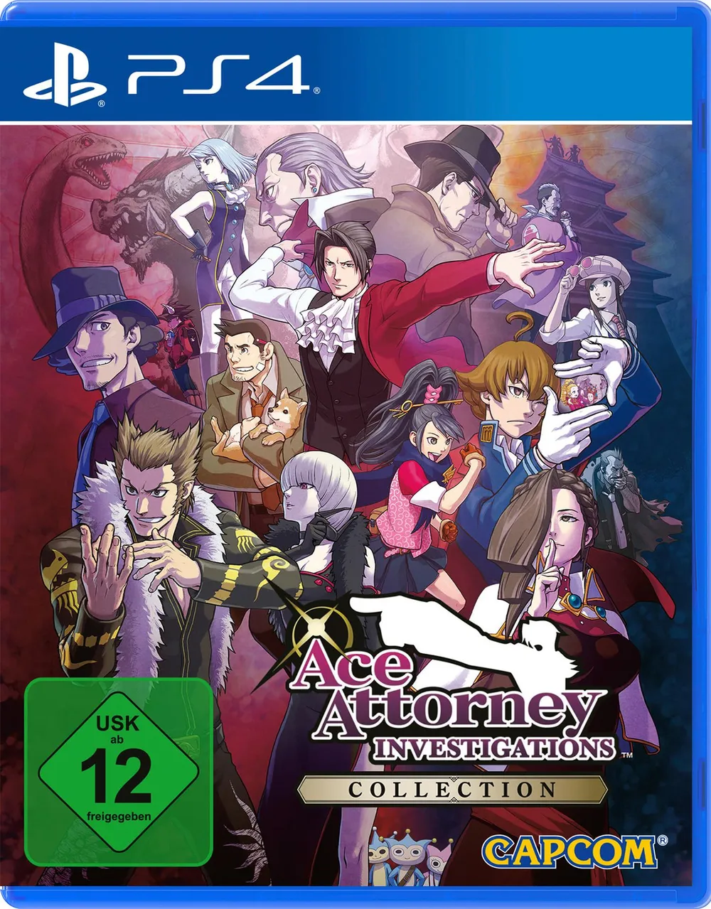 Ace Attorney Investigations Collection PS4-Spiel