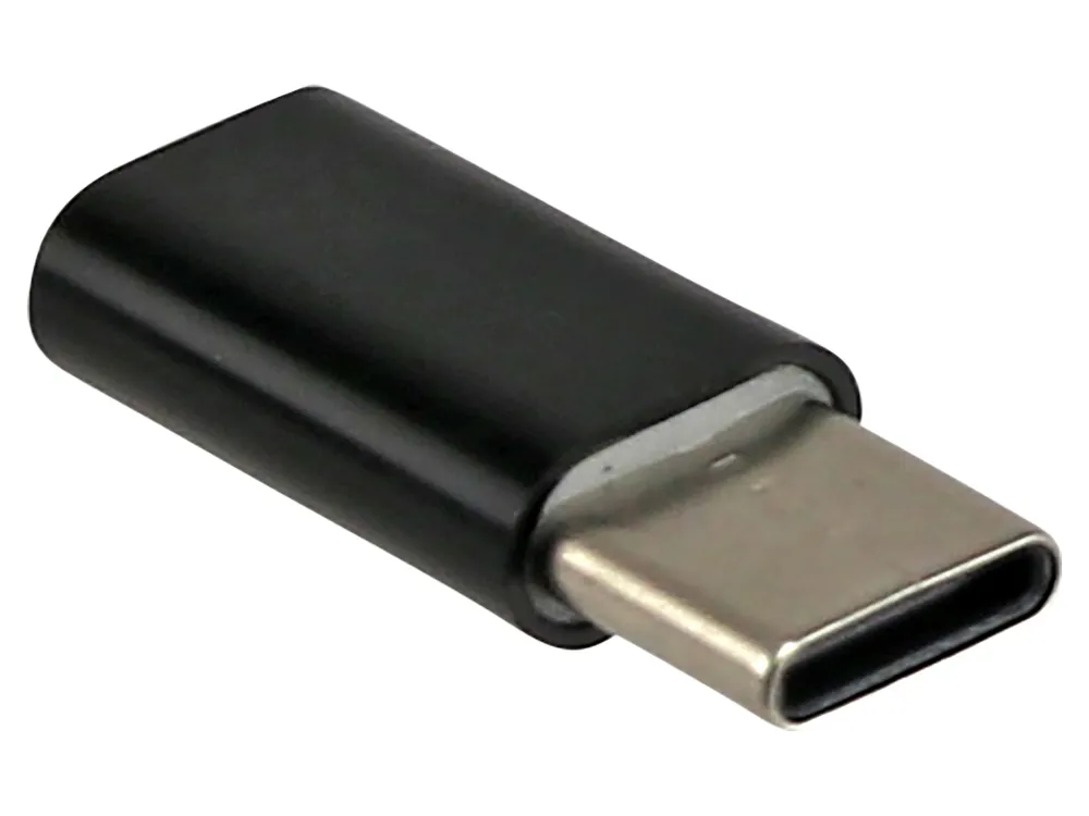 Adapter, Micro-USB-B Kupplung auf USB-C Stecker