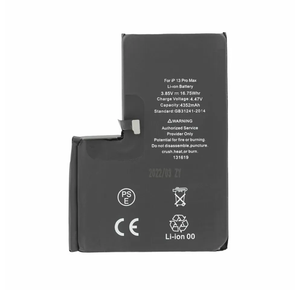 Akku für iPhone 13 Pro Max wie Original Batterie Ersatzakku Handy-Akku (1 St)