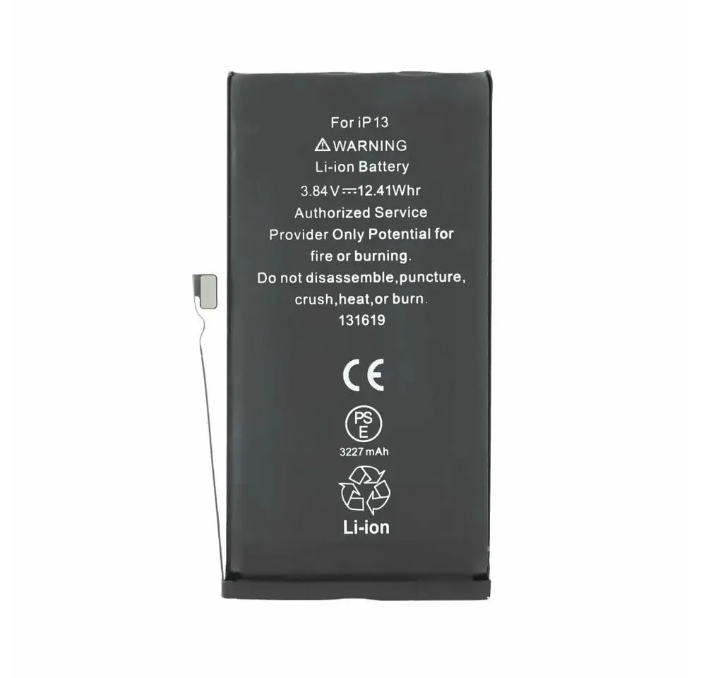 Akku für iPhone 13 wie Original 3200mAh Batterie Accu Ersatzakku Handy-Akku (1 St)