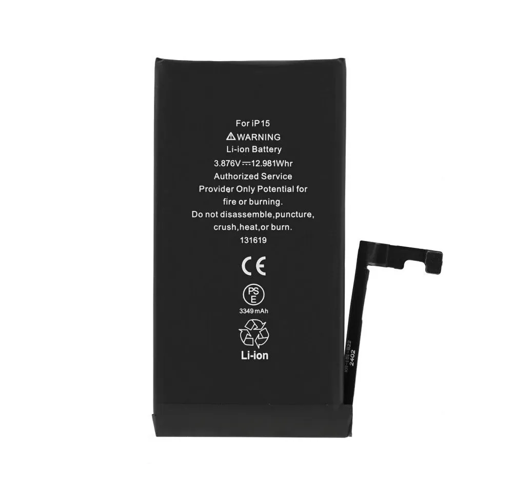 Akku für iPhone 15 Batterie Ersatzakku Handy-Akku (1 St)