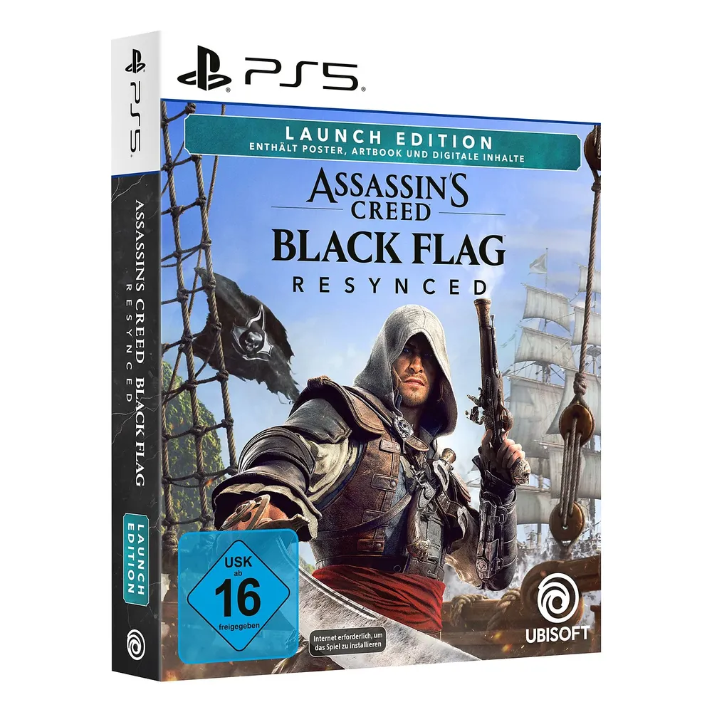 Assassin's Creed 4 - Black Flag Recynced (Launch Edition) PS5-Spiel