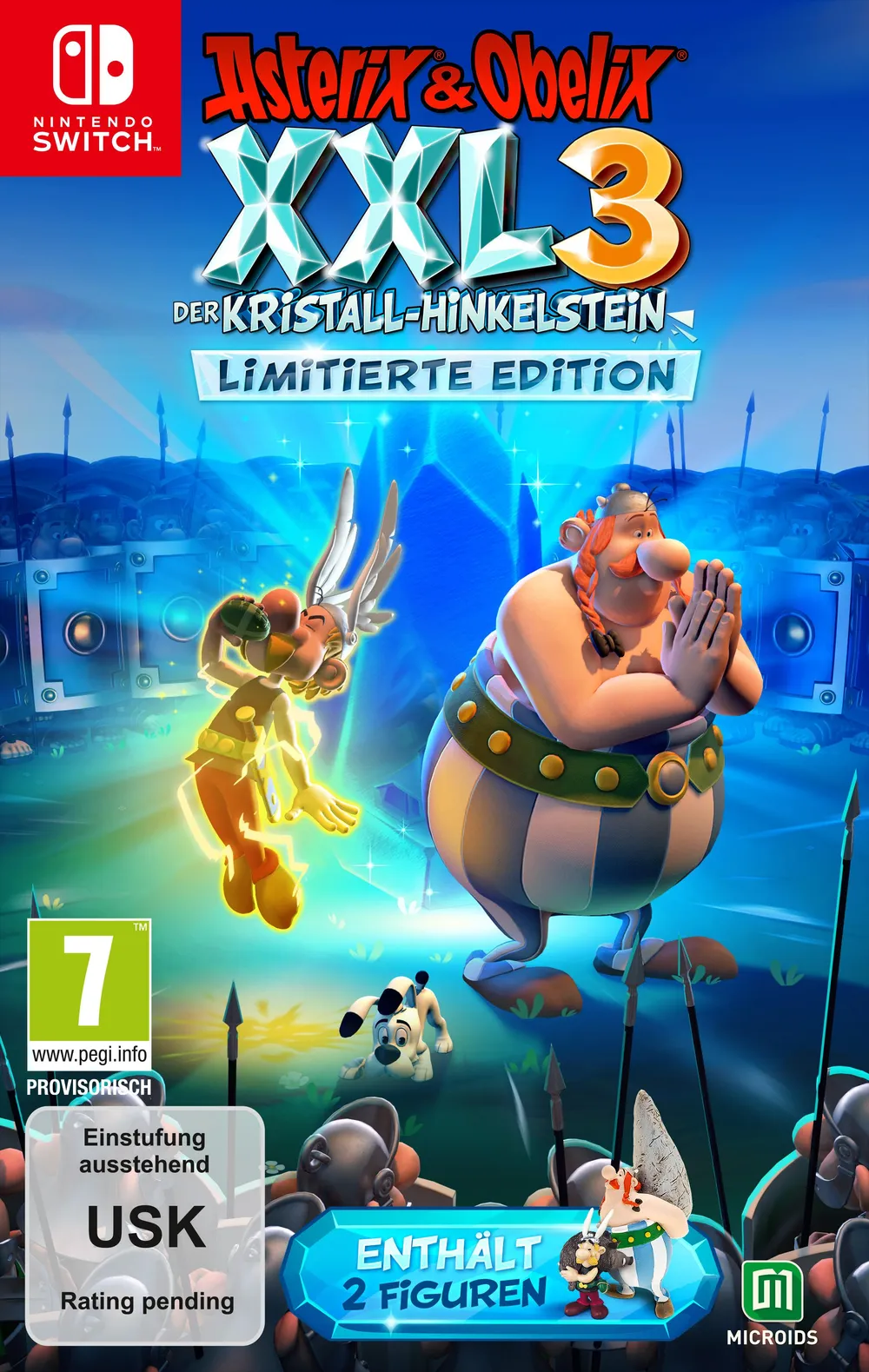 Asterix & Obelix XXL 3 - Der Kristall-Hinkelstein (Limited Edition) Nintendo Switch-Spiel