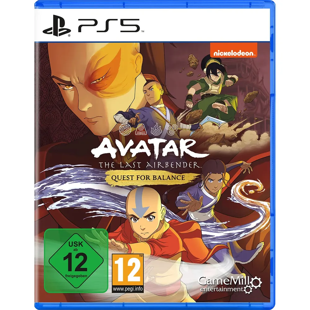 Avatar the last Airbender - Quest for Balance Nintendo Switch-Spiel