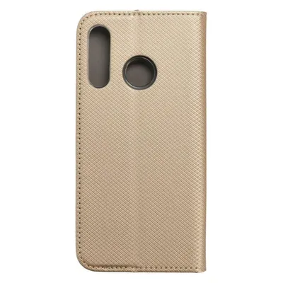 Back panel cover OEM SMART CASE Book for HUAWEI P30 Lite gold