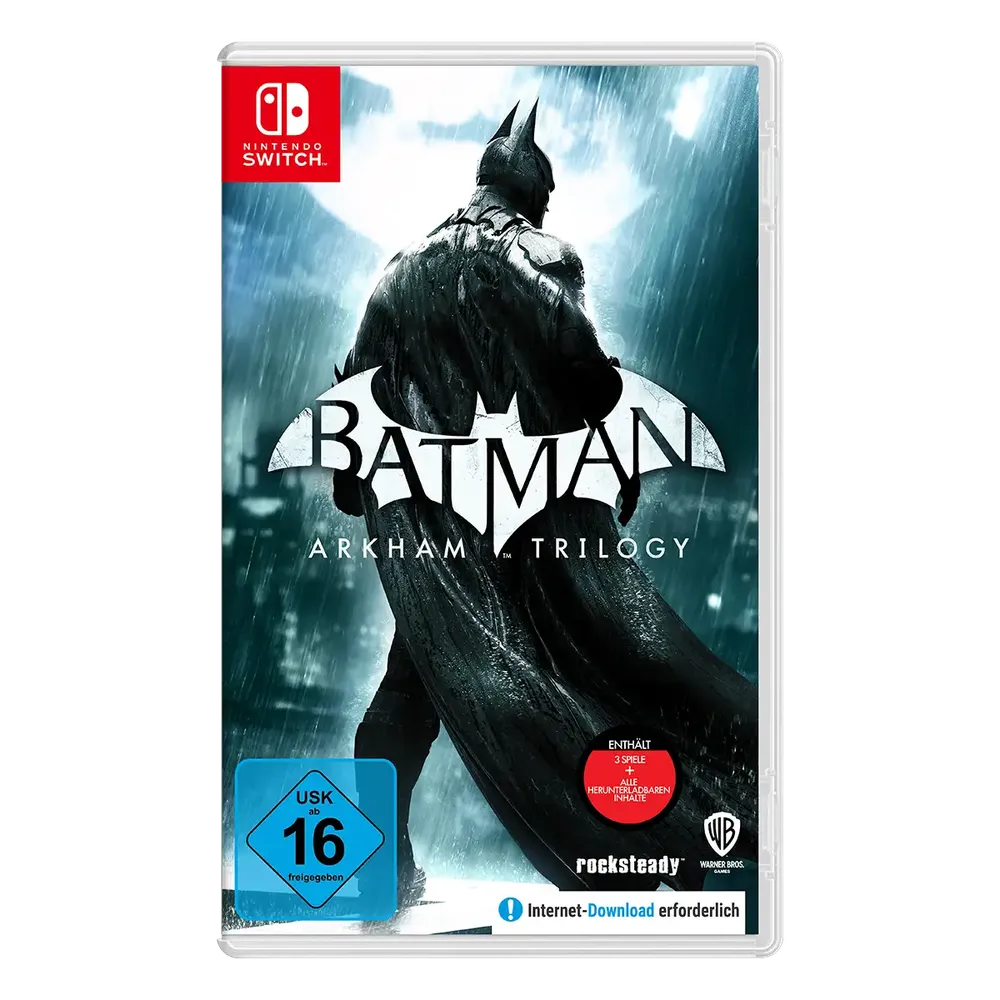 Batman Arkham Trilogy Nintendo Switch-Spiel