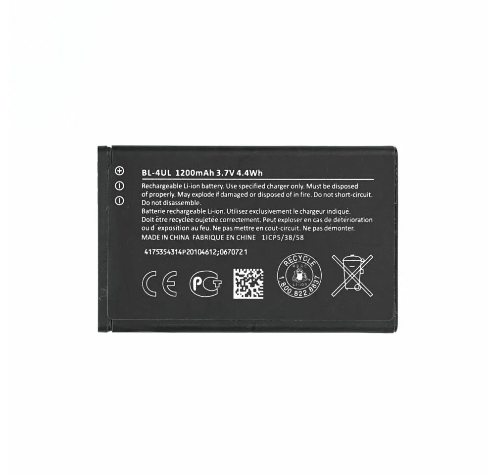 BL-4UL Akku für Nokia Asha 215 4G, Lumia 225, 3310 3G, 6310 2021 wie O Handy-Akku (1 St)