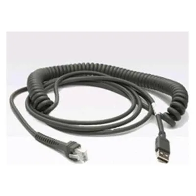 KABEL - GESCHIRMTES USB: POWER PLUS-STECKER 7 FUSS. (2.8M) GERADE 12V